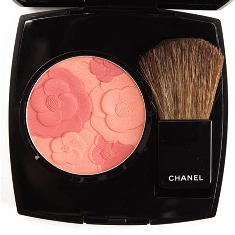 chanel camelia peche blush|Chanel skin care blush.